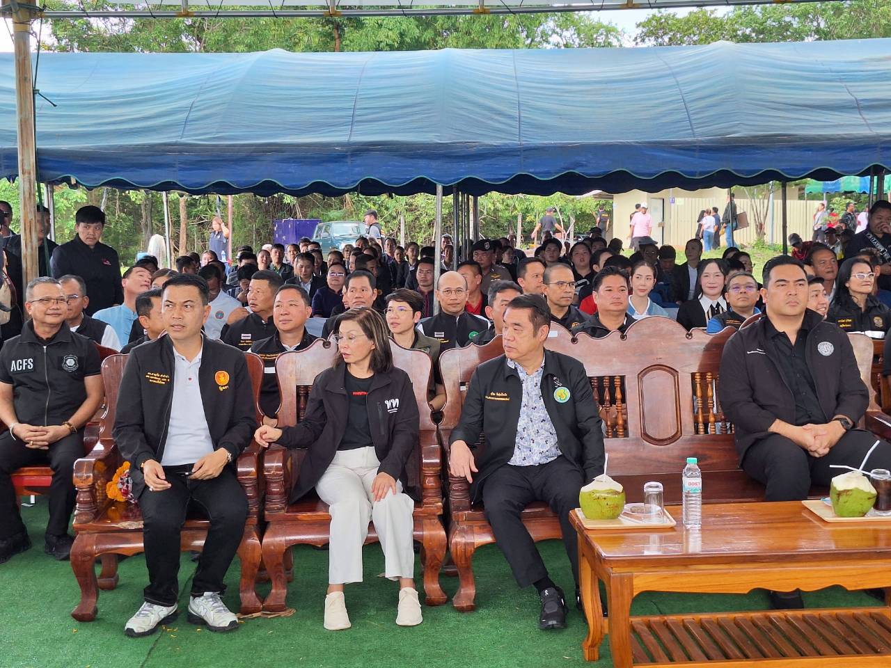 title - รมว.กษ. และ รมช.กษ. ลงพื้นที่ตรวจราชการในพื้นที่จังหวัดนครพนม